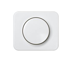 Placa para los mecanismos electrónicos giratorios blanco Simon 75