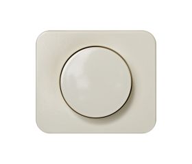 Placa para los mecanismos electrónicos giratorios marfil Simon 75