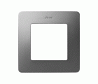 Marco para 1 elemento aluminio frío base blanco Simon 82 Detail Original