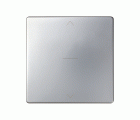 Tecla individual para mecanismo de persianas con 3 posiciones (subida, bajada y paro) aluminio Simon 82
