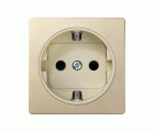 Tapa con dispositivo de seguridad para la base de enchufe schuko cava Simon 82