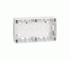 Caja de superficie alta para 2 elementos blanco Simon 82