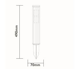 Luminaria Solar Polaris Luxform