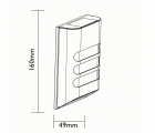Aplique Solar Rana Luxform