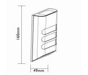 Aplique Solar Rana Luxform
