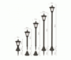 Farol Solar LED Casablanca 1,4 metros Luxform