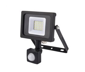 PROYECTOR LED CON SENSOR 10W 900 LÚMENES LUZ FRÍA IP44 (CAJA) Simon