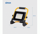 PROYECTOR LED 50W CON SOPORTE  SIMON