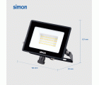 PROYECTOR LED CCT 30W 3000 LÚMENES 3000-4000-6500K IP65 Simon