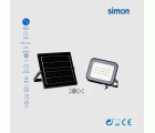 PROYECTOR LED SOLAR PIR 50W 800  LÚMENES LUZ NEUTRA 4000K IP65 Simon
