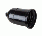 PORTALÁMPRAS E-27 NEGRO ECONÓMICO SIMON BRICO