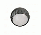 APLIQUE REDONDO MALMO 60W IP54 NEGRO E-27 60W 220V Luxform