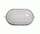 APLIQUE OVAL BREMEN 60W IP54 BLANCO E-27 60W 220V Luxform