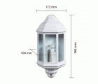 Aplique de Pared Hamar 60W Blanco Luxform