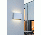 Aplique exterior Bern LED 12W 220V blanco Luxform