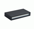 Aplique exterior Bern LED 12W 220V negro Luxform