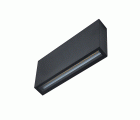 Aplique exterior Bern LED 12W 220V negro Luxform
