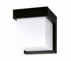 APLIQUE EXTERIOR LAUSANNE LED 9W 220V NEGRO LUXFORM