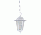 FAROLA COLGANTE ORLANDO BLANCO E-27 60W 220V Luxform
