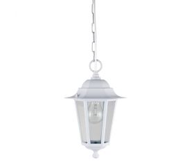 FAROLA COLGANTE ORLANDO BLANCO E-27 60W 220V Luxform