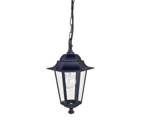 FAROLA COLGANTE ORLANDO NEGRO E-27 60W 220V Luxform