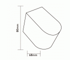 APLIQUE BERLIN BLANCO 220V LUXFORM