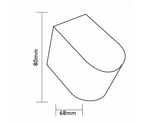 APLIQUE BERLIN BLANCO 220V LUXFORM