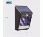 LUZ PARED MATA MOSQUITOS CON SENSOR PIR COATI