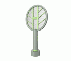 RAQUETA MATA MOSQUITOS Y OTROS INSECTOS RECARGABLE CON BASE COATI