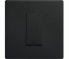 Kit Conmutador Pulsante 10 Ax Negro Mate