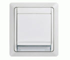 Base de enchufe schuko monobloc 10-16A 250V~ con t.t. lateral con embornamiento a tornillo blanco Simon Aqua
