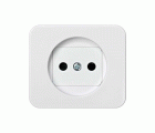 BASE ENCHUFE 2P BLANCO
