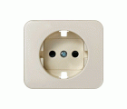 BASE ENCHUFE 2P+TT MARFIL