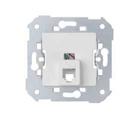TOMA TELÉFONO RJ-12 BLANCO