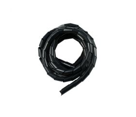 CINTA ESPIRAL ORDENACABLES 2 METROS Ø15-60MM NEGRO Simon Brico