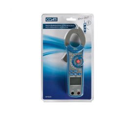 PINZA AMPERIMÉTRICA PROFESIONAL TRMS CON SELECTOR DE ESCALA MANUAL Y AUTOMÁTICO Coati