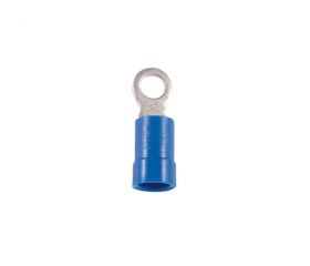 TERMINAL REDONDO PREAISLADO 2'5MM² Ø4'3MM 10 UNIDADES AZUL Simon Brico