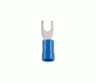 TERMINAL HORQUILLA PREAISLADO 2'5MM² Ø4'3MM 10 UNIDADES AZUL Simon Brico