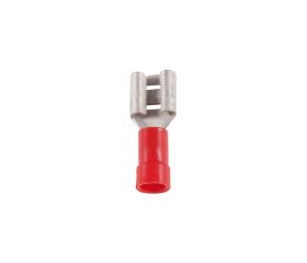 TERMINAL ENCHUFE PREAISLADO 1'5MM² 6'3x0'8MM 10 UNIDADES ROJO Simon Brico