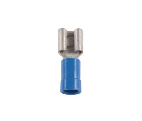 TERMINAL ENCHUFE PREAISLADO 2'5MM² 6'3x0'8MM 10 UNIDADES AZUL Simon Brico