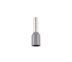 PUNTERA PLATEADA PREAISLADA 2,5MM² Ø8MM 10 UNIDADES GRIS Simon Brico
