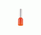 PUNTERA PLATEADA PREAISLADA 4MM² Ø10MM 10 UNIDADES NARANJA Simon Brico