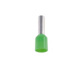 PUNTERA PLATEADA PREAISLADA 6MM² Ø12MM 10 UNIDADES VERDE Simon Brico
