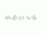 ACCESORIOS DE UNIÓN DE CANALETAS 16x16MM BLANCOS Simon Brico
