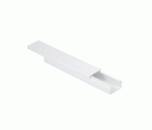 CANALETA ADHESIVA 10X16MM 4 UNIDADES 1 METRO BLANCA SIMON BRICO