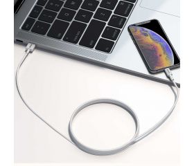 CABLE LIGHTNING - USB A BLANCO 1M SIMON