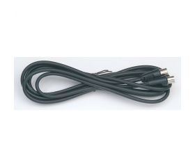 CABLE APANTALLADO CONEXIÓN ANTENA A TV 2,5 METROS NEGRO Simon Brico