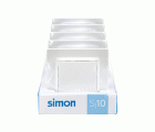 PACK 5 CONMUTADORES BLANCO SIMON 10