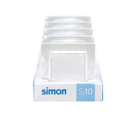 PACK 5 CONMUTADORES BLANCO SIMON 10