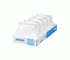 PACK 5 CONMUTADORES BLANCO SIMON 10